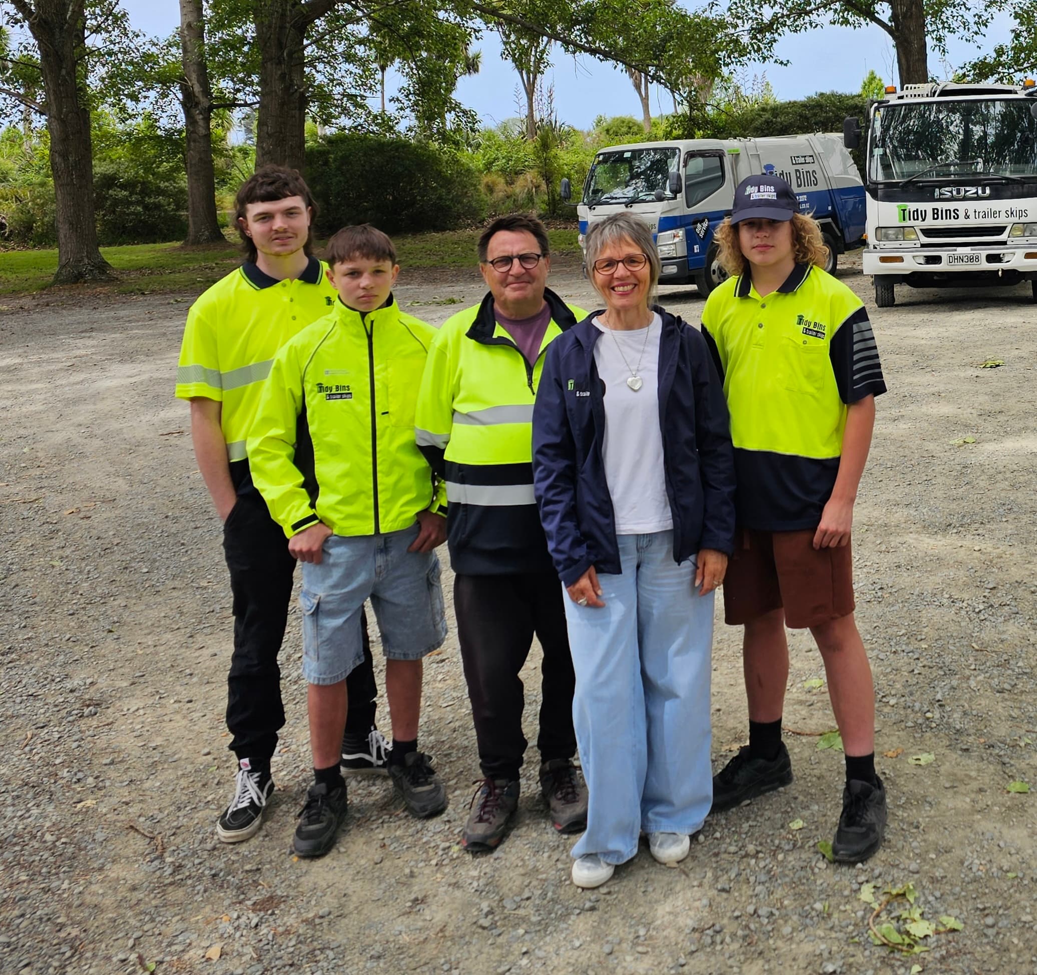 The Tidy Bins family team